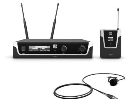 LD Systems U505 BPL Wireless Microphone System w Bodypack and Lavalier Microphone (584–608 MHz) Hot on Sale