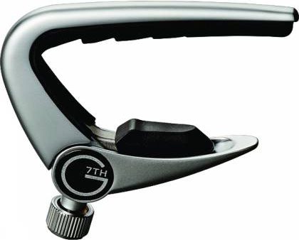 G7th G7NP-12 Newport 12 String Silver w Compensated String Pad Guitar Capo Online Hot Sale