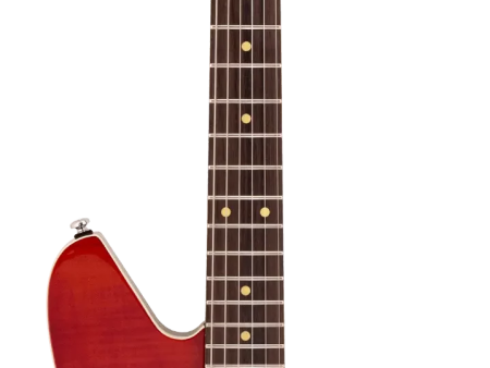 Reverend KINGBOLT RA Electric Guitar (Transparent Red Flame Maple) Online