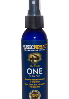 MusicNomad PIANO-ONE All-in-one Cleaner Polish Wax for Gloss Pianos Online now