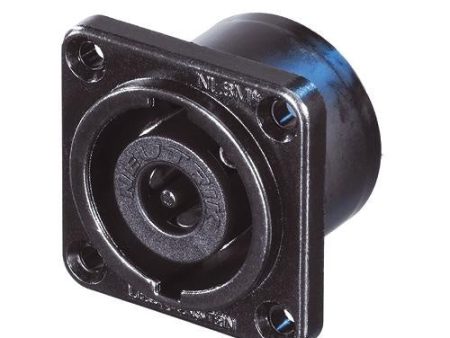 Neutrik NL8MPRXX-BAG 8-Pole Speakon Panel Mount - Black For Sale