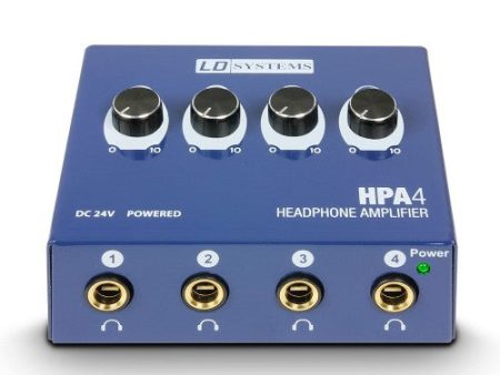 LD Systems HPA4 Headphone Amplifier 4-Channel Online now