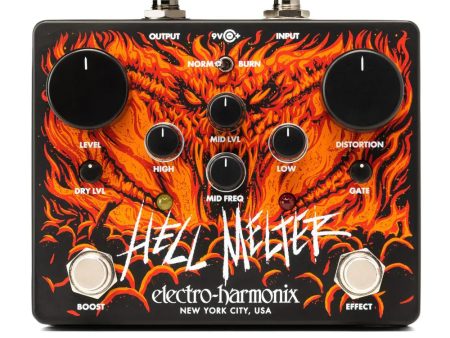 Electro-Harmonix HELL MELTER Chainsaw Distortion Pedal Online Sale