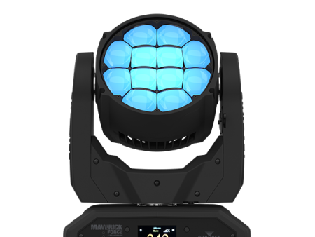 Chauvet Professional MAVERICK FORCE 2 BEAMWASH RGBW LED Yoke Wash Fixture With Pixel Mapping And Zoom Cheap