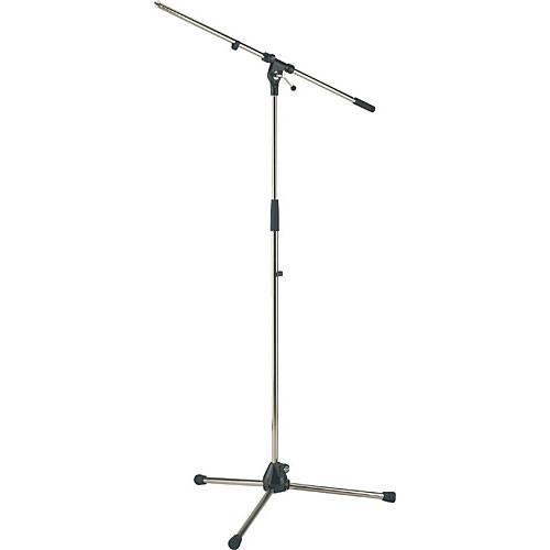 K&M210 2-CHROME Microphone Boom Stand (Chrome) For Cheap