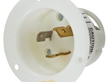 Hubbell HBL2315 20A 125V Twist Lock Panel Mount L5-20P Discount