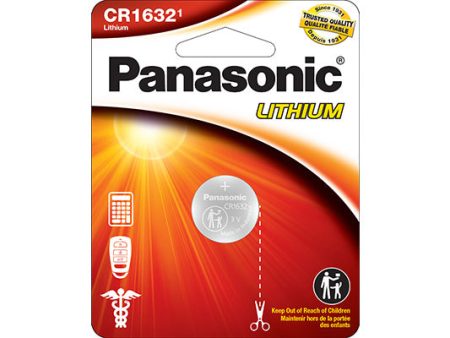 Panasonic CR1632PA1BL CR1632 3.0 Volt Lithium Coin Cell Battery Online