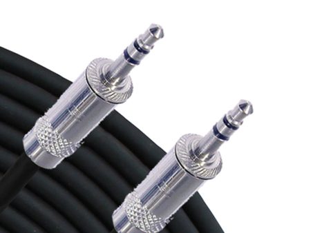 RapcoHorizon MINI3-15 TRS 1 8 Male to TRS 1 8 Male Cable - 15 feet Fashion