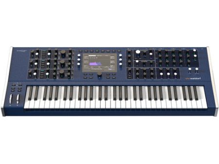 Waldorf QUANTUMMK2 16-Voice Analog Digital Hybrid Synthesizer 61-Keys (Gray) For Cheap