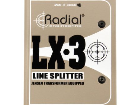 Radial Engineering LX3 Passive Line Splitter & Attenuator For Sale