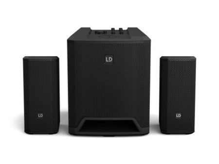 LD Systems DAVE 10 G4X Compact 2.1 Powered Sound System - 350w Online now