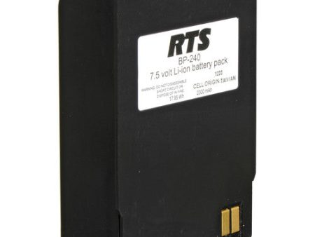 RTS BP-240 Battery Pack for TR-240 Bodypack Transmitter For Sale