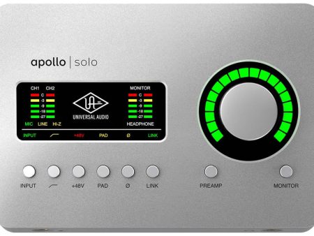 Universal Audio APOLLO SOLO USB Audio Interface Heritage Edition Fashion