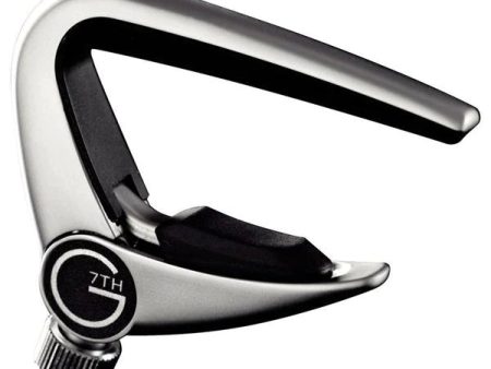 G7th G7NP-SL Newport Flip Lever Capo for 6-String Guitar (Silver) Online