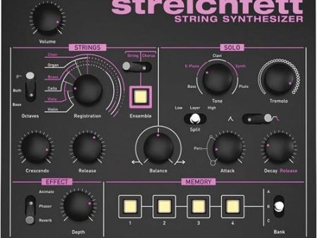 Waldorf STREICHFETT String Synthesizer Online Hot Sale