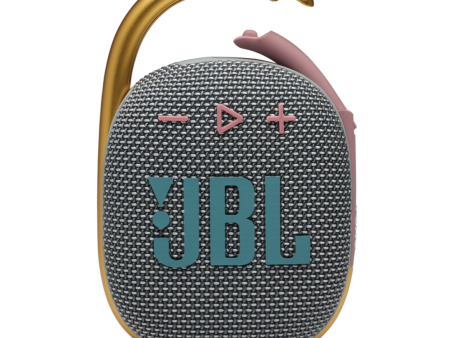 JBL CLIP 4 Ultra-Portable Waterproof Speaker (Grey) on Sale