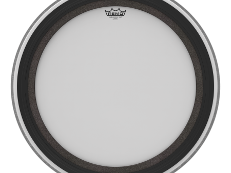 Remo BR-1124-00-SMT Ambassador SMT Coated Bass Drumhead - 24  Sale