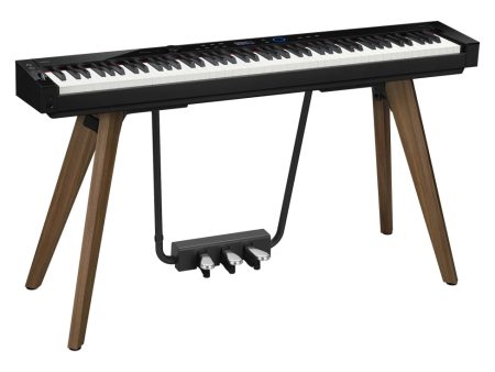 Casio Privia PX-S7000 88-Key Digital Piano with Stand & Pedals (Black) Supply