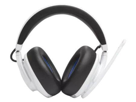 JBL Quantum 910 P Wireless Over-Ear Console Gaming Headset (White) Sale