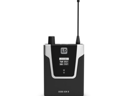 LD Systems U504.7 IEM R In-Ear Monitoring Receiver (470-490 MHz) Online Hot Sale