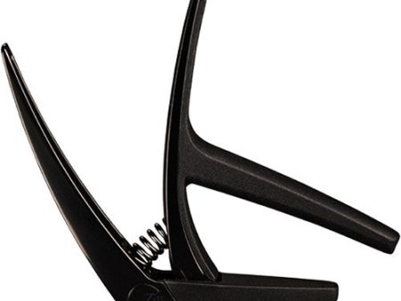 G7th G7NV-BK Nashville 6 String Spring-Loaded Guitar Capo (Black) Hot on Sale