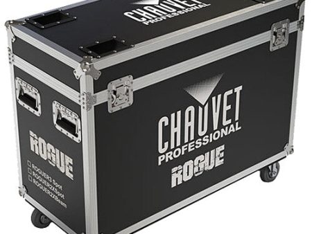 Chauvet Professional CP2CASEMED 2-Fixture Road Case for Maverick Force S 1 Spot, S 2 Profile, Rogue R2 X R3 Spot Case Supply