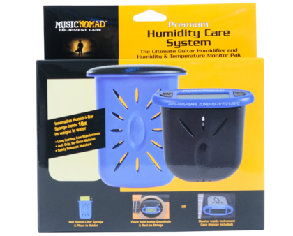 MusicNomad HUMIDITY-CARE-SYSTEM Premium Humidity Care System incl. HUMITAR + HUMIREADER Supply