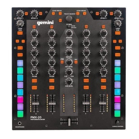 Gemini PMX20 4-Channel Mixer   DJ Controller Cheap