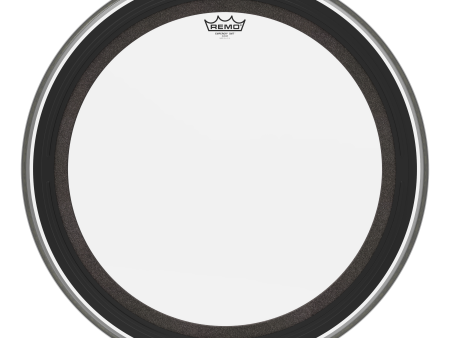 Remo BB-1324-00-SMT Emperor SMT Clear Bass Drumhead - 24  Discount