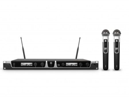 LD Systems U505 HHD 2 Wireless Microphone System w 2x Dynamic Handheld Microphone Online Hot Sale