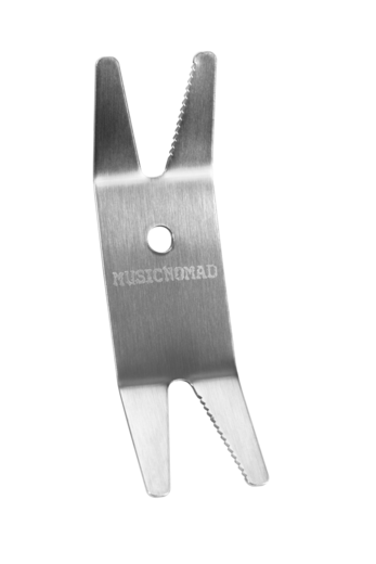 MusicNomad SPANNER-WRENCH Spanner Wrench w Microfiber Suede Backing For Sale