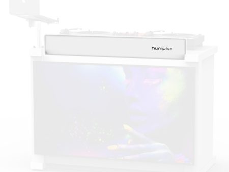 ProX XF-B3TTPANELWH Aluminum Upper Panel for B3 DJ Table Workstation (White) For Sale