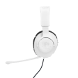 JBL Quantum 100P Wired Gaming Headset For Console (White) Sale