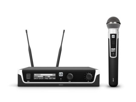 LD Systems U505 HHD Wireless Microphone System w Dynamic Handheld Microphone (584–608 MHz) Supply