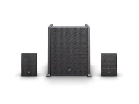 LD Systems CURV 500 AVS Portable Array System AV Set - 10  (Black) Fashion