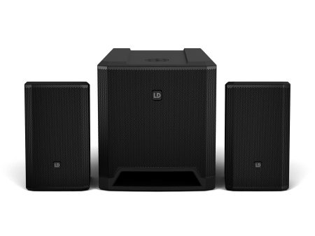 LD Systems DAVE 12 G4X Compact 2.1 Powered PA System - 750W For Cheap