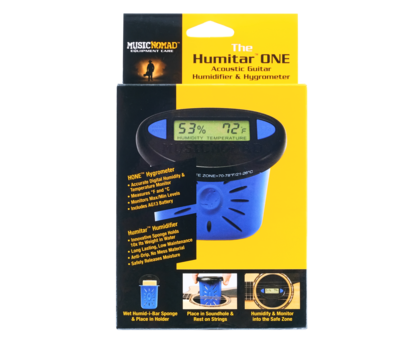 MusicNomad HUMITAR-ONE Acoustic Guitar Humidifier and Hygrometer For Discount