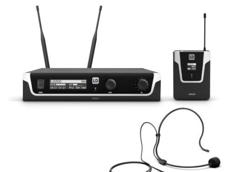 LD Systems U505 BPH Wireless Microphone System w Bodypack and Headset (584–608 MHz) Online now