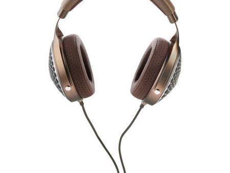 Focal FCLEARMG Open-Back Headphones (Chestnut and Mixed Metal Finish) Hot on Sale