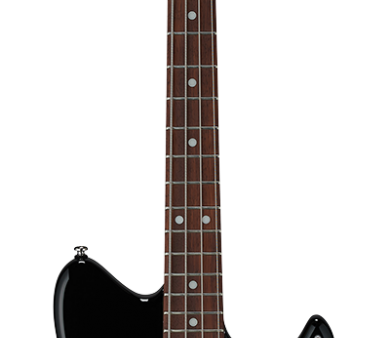 G&L Tribute Series FALLOUT 30  Short Scale Electric Bass (Jet Black) Online Sale