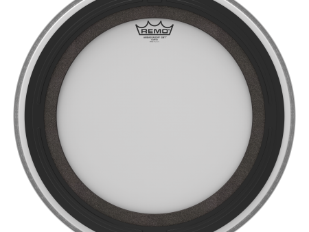 Remo BR-1118-00-SMT Ambassador SMT Coated Bass Drumhead - 18  Fashion