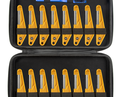 MusicNomad NUT-FILE-16PC-SET Guitar Nut Files 16 Pc Set w  Case & Cleaning Brush Cheap