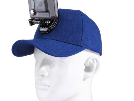 Canvas Baseball Cap Sun Hat W  J-Hook Buckle Mount Screw for GoPro Hero 7 Hero 6 Session Hero 7 6 5 4 3+ SJcam For Cheap