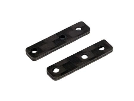 2PCS OMPHOBBY M2 RC Helicopter Parts Carbon Fiber Strength Main Frame Front Board Online Sale