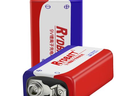 RYDBATT 9V 500mAh Rechargeable Lipo Battery For Sale