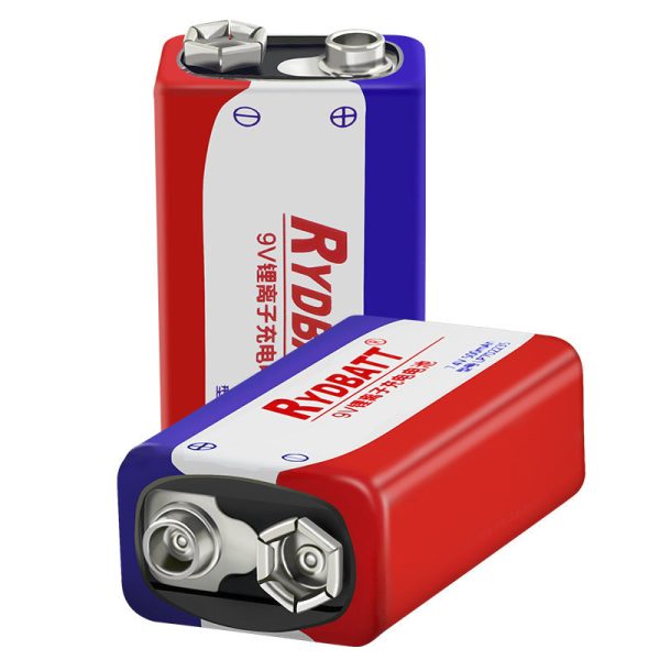 RYDBATT 9V 500mAh Rechargeable Lipo Battery For Sale