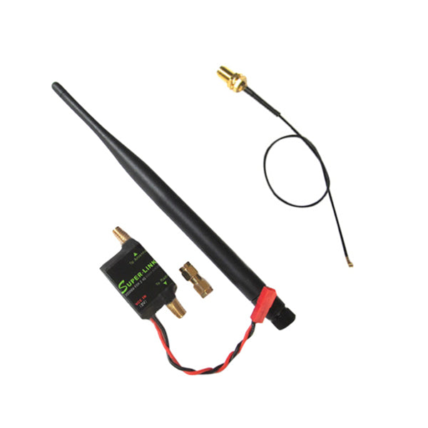 2.4G 2W Radio Signal Booster & Antenna & Feeder For DJI Phantom Multirotor TX Extend Range Hot on Sale