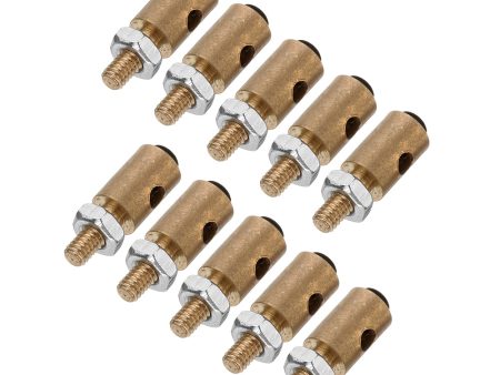 1.3mm 1.8mm 2.1mm Adjustable Pushrod Connectors Linkage Stoppers For RC Airplane on Sale