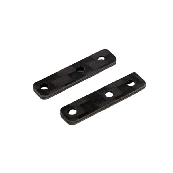 2PCS OMPHOBBY M2 RC Helicopter Parts Carbon Fiber Strength Main Frame Front Board Online Sale