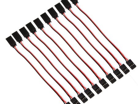 10 x 15cm 60 Cores Servo Extension Wire Cable For Futaba JR Sale